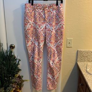 Chico’s so slimming girlfriend slim leg ankle sz10T